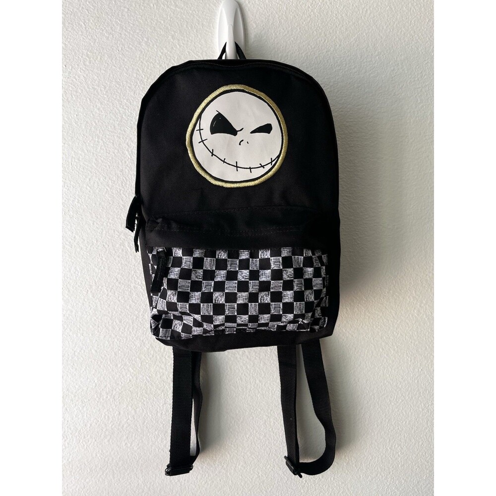 VANS x The Nightmare Before Christmas Jack Skellington Mini Backpack Checkered
